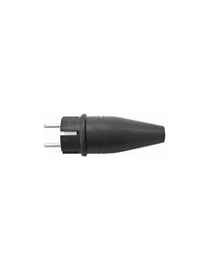 CLAVIJA IND GOMA TT 16A IP44 NEG 4,8 MM 2