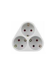 CLAVIJA ADAPTADOR TRIP SCHUKO TRIANG 16A BL 4,8 MM 2