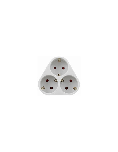 CLAVIJA ADAPTADOR TRIP SCHUKO TRIANG 16A BL 4,8 MM