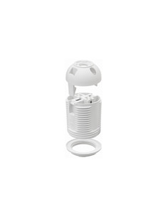 PORTALAMPARAS ROSCADO E27 BL 250 V 2