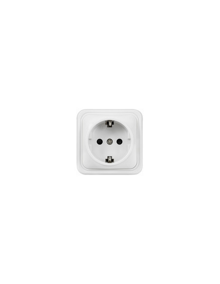 BASE SUPERFICIE SCHUKO CON TT 16 A