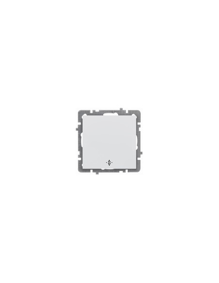 CONMUTADOR EMPOTRAR BLANCO 10 A