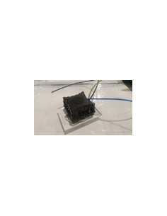 BASE ENCHUFE EMPOTRAR BLANCO DOBLE 16 A 2