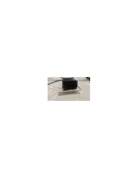 BASE ENCHUFE EMPOTRAR BLANCO DOBLE 16 A