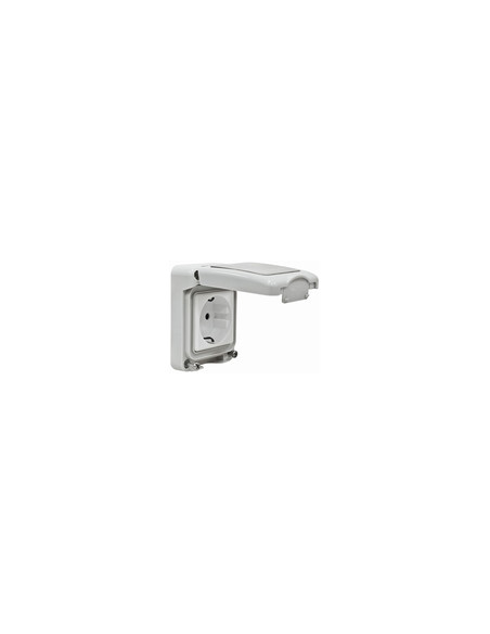 BASE SUPERFICIE ESTANCO SCHUKO CON TT 16 A