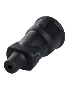 ENCHUFE GOMA NEGRO 16 A 2