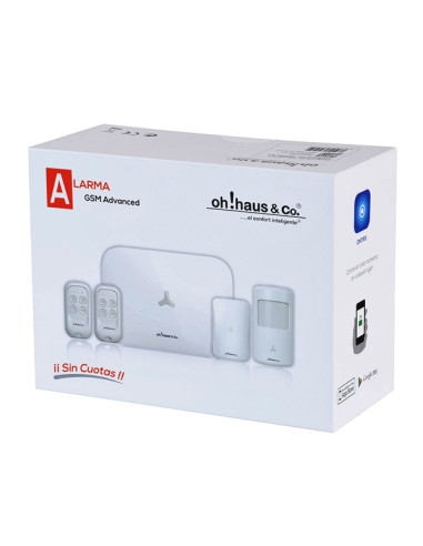 ALARMA GSM+SEN MOV+PUERTA/VENT+2MANDOS