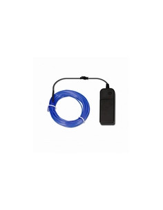 TIRA LED NEON AZUL A PILAS 5 M 2