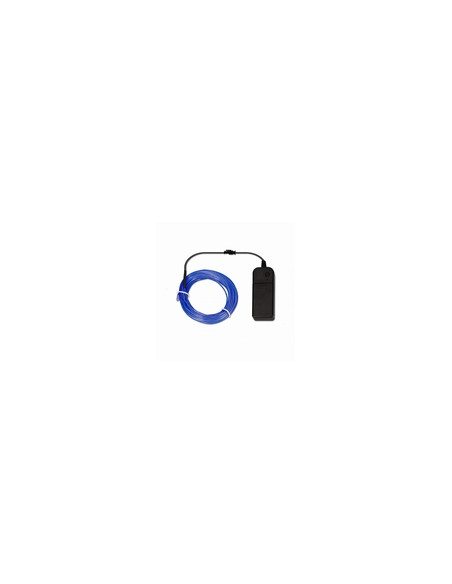 TIRA LED NEON AZUL A PILAS 5 M