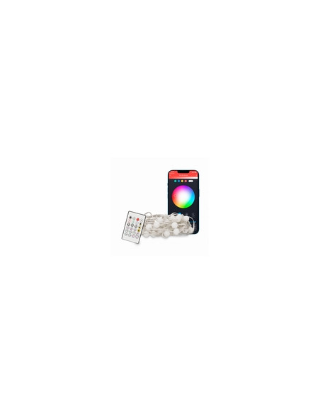 TIRA LED WIFI BURBUJAS RGB IP65 APP+C. REMOTO 10 M