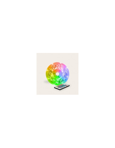 Tira LED KSIX 5 m RGB | Con Mando a Distancia