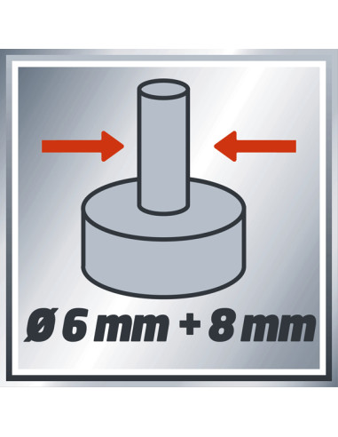 FRESADORA PINZA 6-8 MM 1100 W