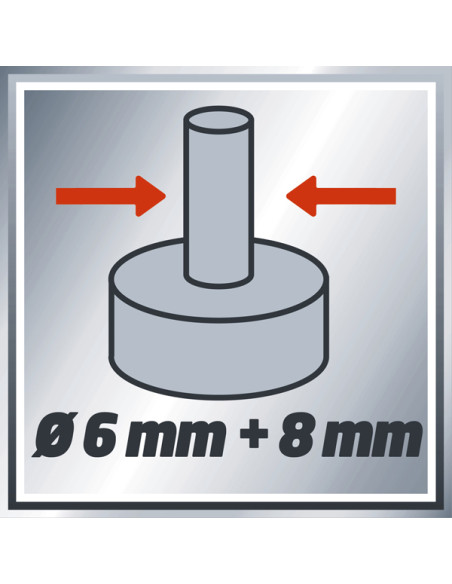 FRESADORA PINZA 6-8 MM 1100 W