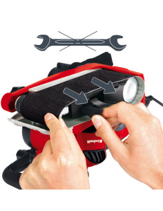 LIJADORA DE BANDA EL 75X533MM 850 W 2