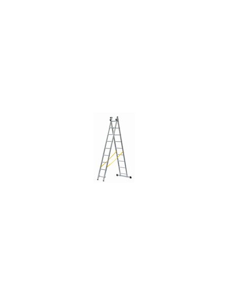 ESCALERA IND COMBI 2T 2X12 3,46/5,59M