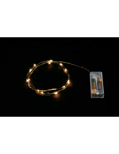 HILO LUMINOSO 10LED BLANCO CAL 1 M