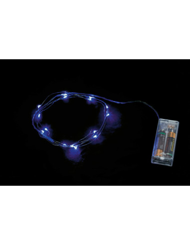 HILO LUMINOSO 10LED AZUL 1 M