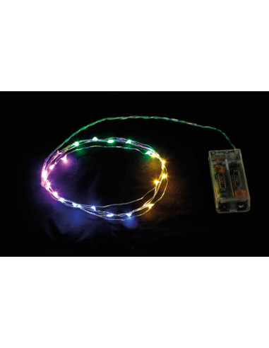 HILO LUMINOSO 10LED MULTICOLOR 1 M