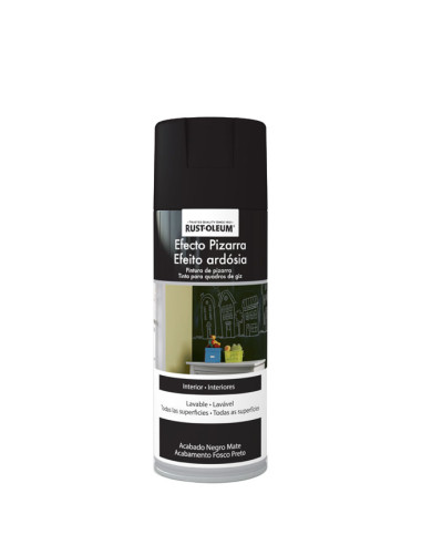 PINTURA SPRAY PIZARRA NEGRO M. 400 ML