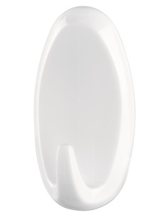 GANCHO L OVAL BLANCO 2