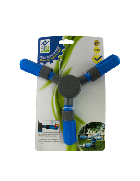ASPERSOR MULTIFUNCION 3 BRAZOS