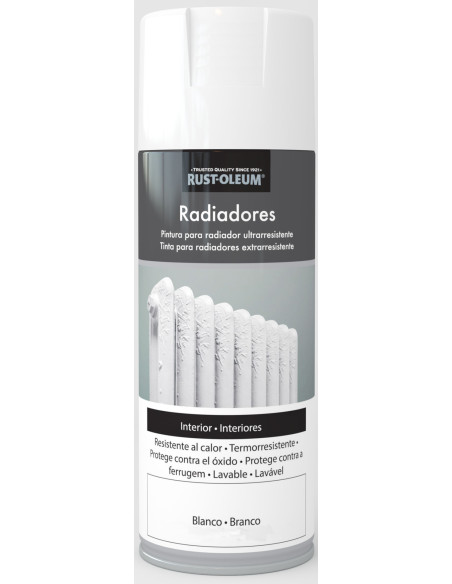 PINTURA SPRAY RADIADOR BLC.SAT 400 ML