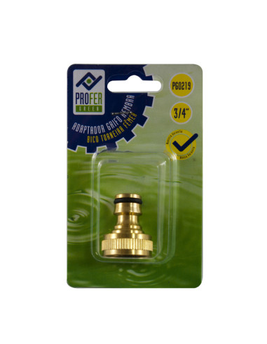 ADAPTADOR GRIFO HEMBRA LATON 3/4''