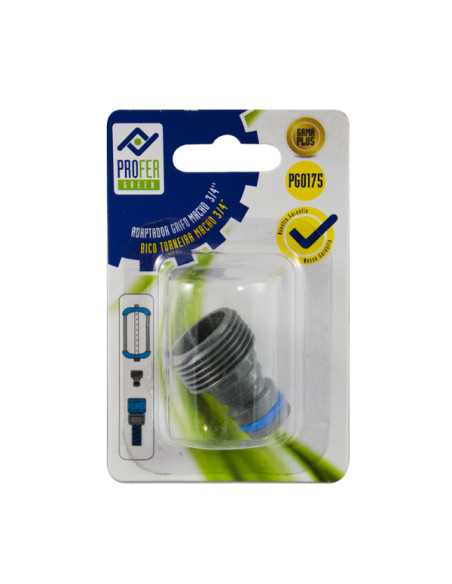 ADAPTADOR GRIFO MACHO 3/4''