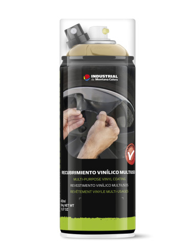 PINTURA AEROSOL VINILICO NEGRA 400 ML