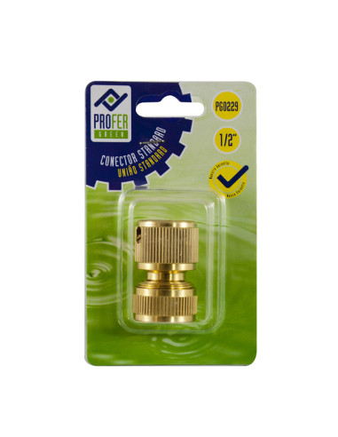 CONECTOR RAPIDO STANDARD LATON 1/2''