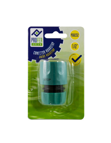 CONECTOR RAPIDO AQUASTOP 1/2''