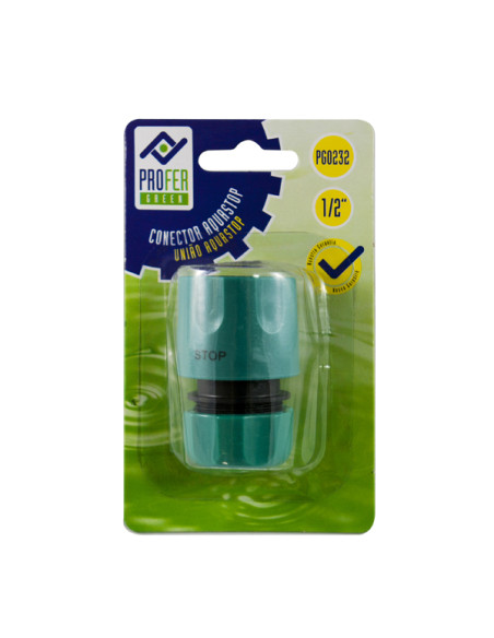 CONECTOR RAPIDO AQUASTOP 1/2''