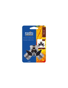 DERIVACION Y ZINC 2SALID.LLAVE 3/4'' 2