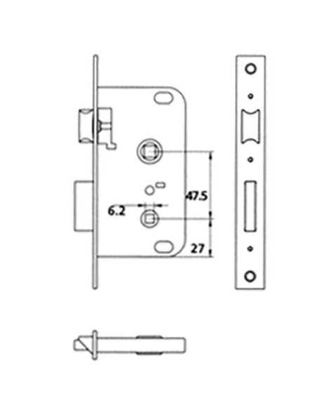 PICAPORTE UNIFICADO C.C. AE 50