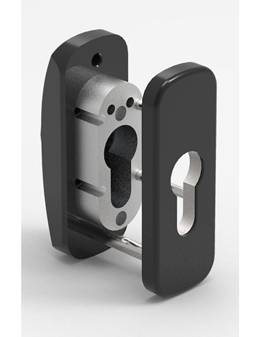ESCUDO SEGURIDAD C METAL NGR