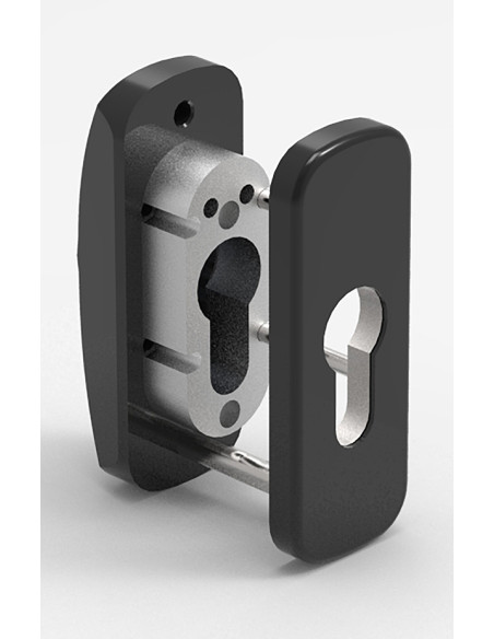 ESCUDO SEGURIDAD C METAL NGR