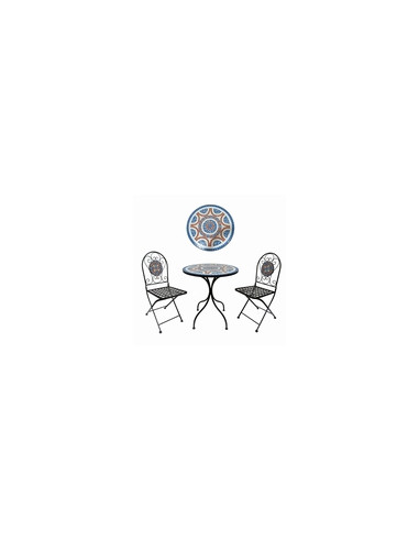 CONJUNTO PLEGABLE FORJA RUANDA 3 PZAS