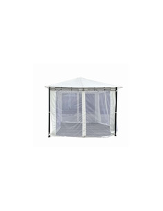 CENADOR ACERO C/CORTINAS 3X3X2,6M 2