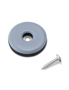FIELTRO C/TORNILLO GRIS BL 4 38 MM 2
