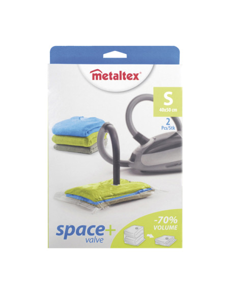 FUNDA ROPA ENVASADO VACIO 2U 40X50 CM
