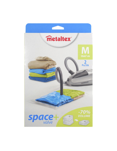FUNDA ROPA ENVASADO VACIO 2U 50X67 CM