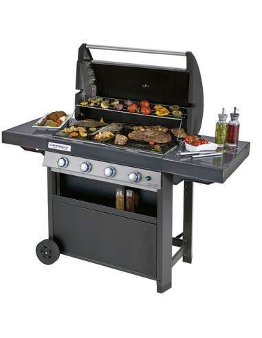 BARBACOA GAS 4 QUEMADORES LBD 12800 W