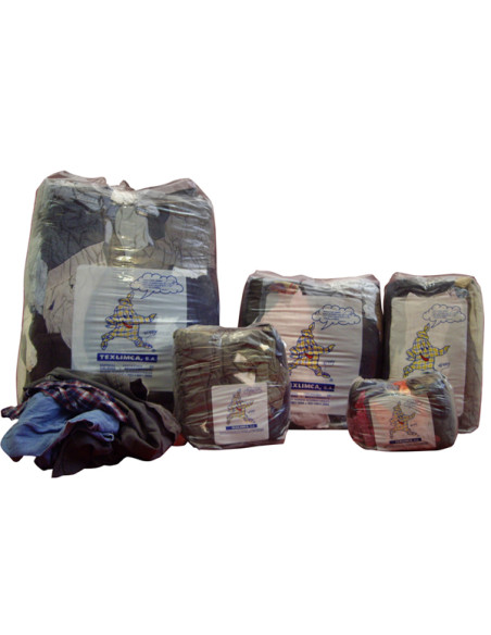TRAPO LIMPIEZA COLOR 25 KG