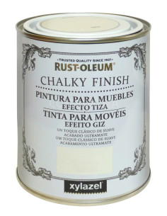 PINTURA MUEBLES TIZA CREMA 750 ML 2