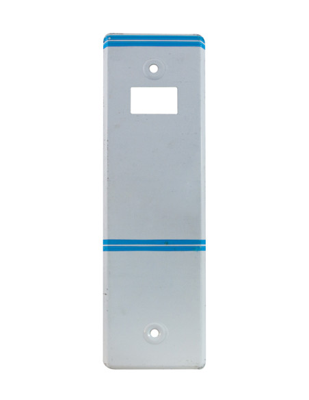 PLACA RECOGEDOR METAL ALUMINIO