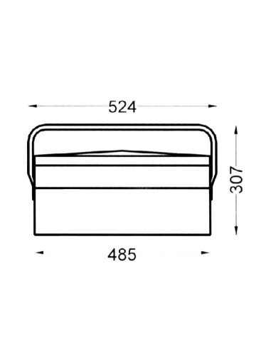 CAJA HERRAMIENTAS METAL