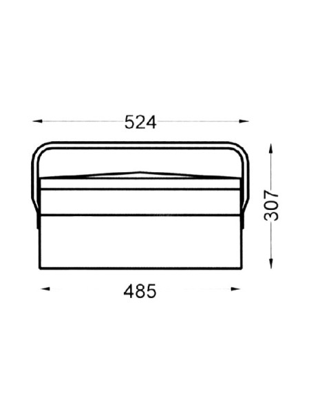 CAJA HERRAMIENTAS METAL
