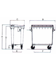 CONTENEDOR PLASTICO 1000 L 2