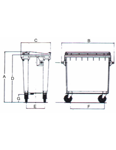 CONTENEDOR PLASTICO 1000 L