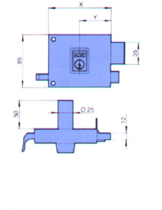 CERRADURA SOBREPONER IZDA 120 I 2